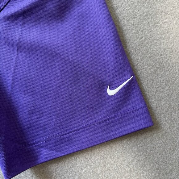 Nike Golf Tour Performance Polo Shirt Mens M Purple Dri Fit Preppy Sporty Casual - Picture 3 of 15